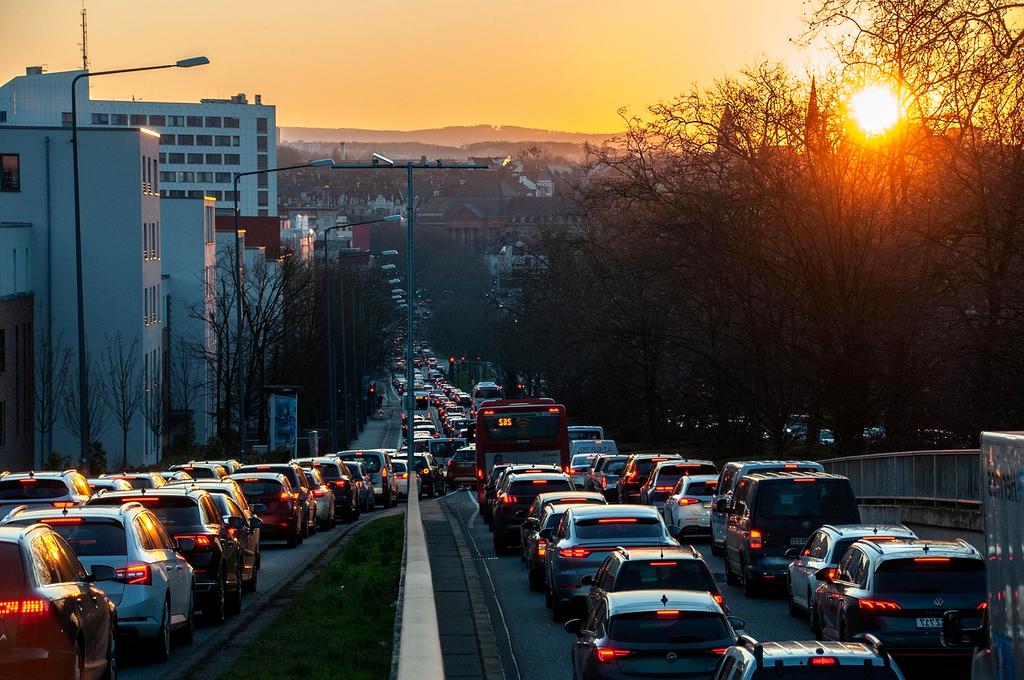 NovaFlow team analyzing urban traffic data in modern office